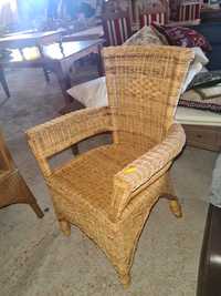 Стол кресло от ратан и бамбук внос от Европа