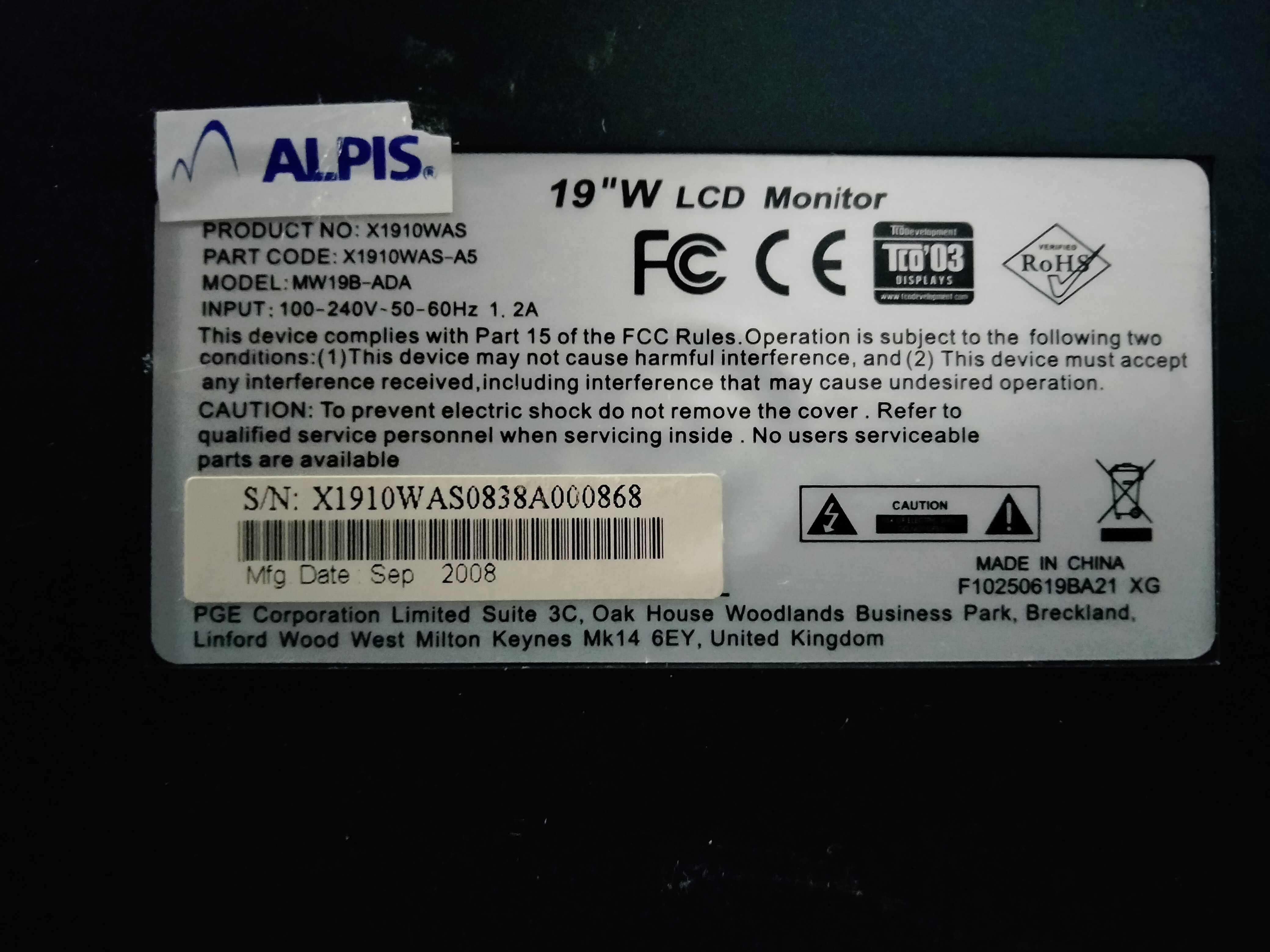 Monitoare LCD Samsung Syncmaster 19"-20"