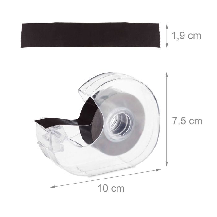 Banda magnetica autoadeziva cu dispenser 19mm x 5m