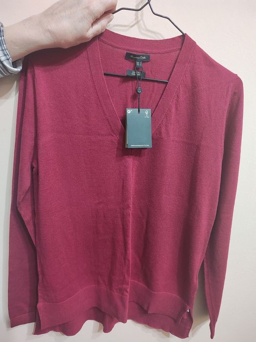 Pulover Massimo Dutti mărimea S nou cu eticheta 45% lana, 55% matase