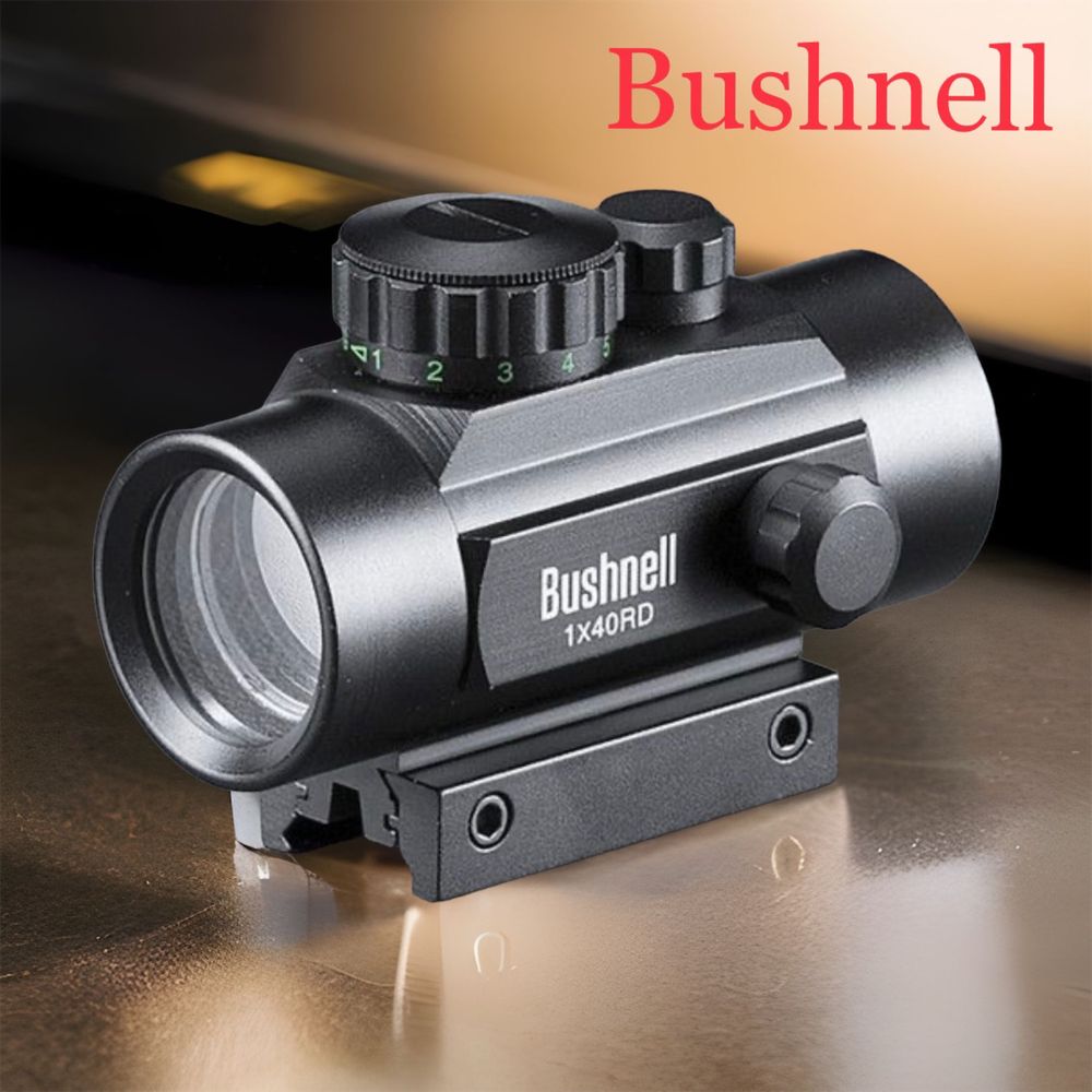 Bushnell оптичен бързомер мерник за лов 1X40RD свети в червено/зелено