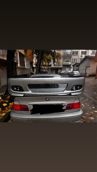 Предна М-Тех броня за е46 купе