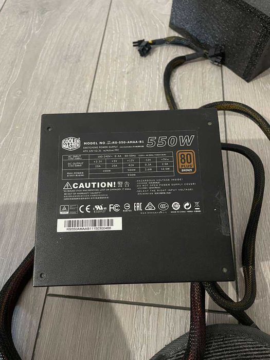 Sursa modulara Cooler Master G550M, 550W, ATX 2.31, PFC Activ