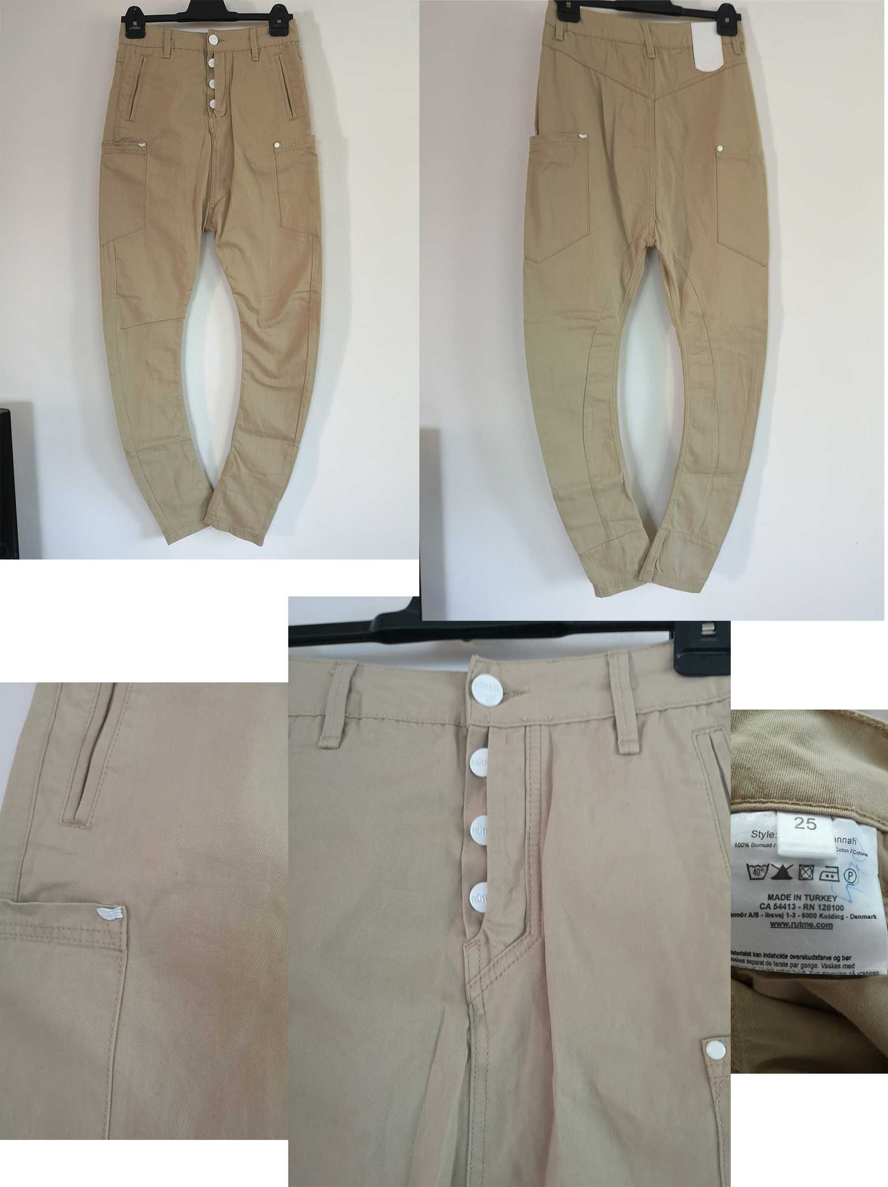 blugi pantaloni cargo baggy Rütme Vero Moda Queen of Love