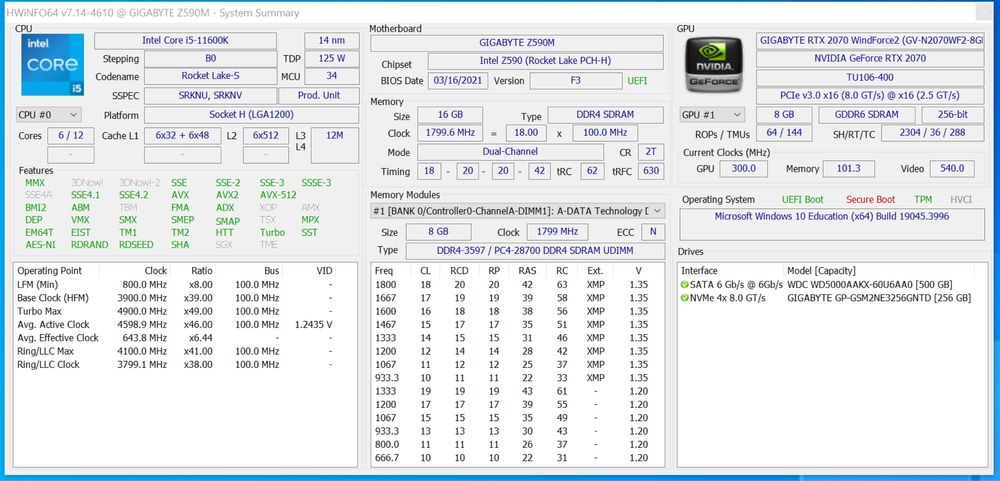 Vand calculator desktop, Editare foto video i5 11600k RTX 2070