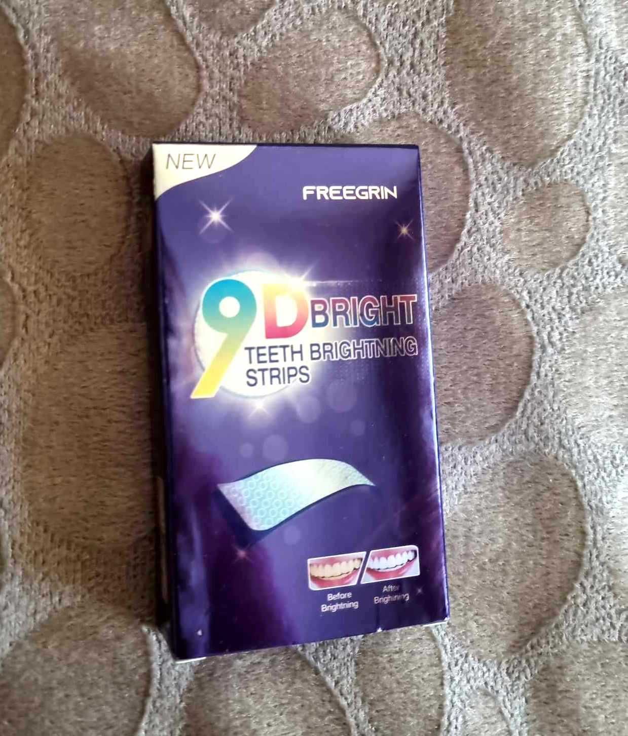 Избелващи ленти за зъби 9Д