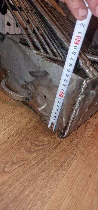 Grătar din inox pentru curte