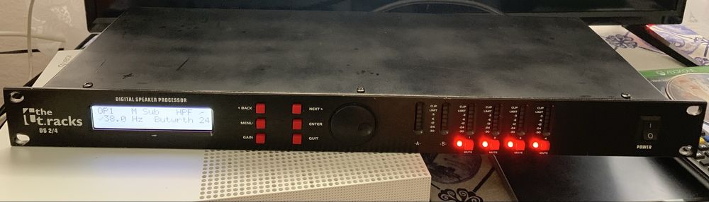 Procesor audio DSP the t.racks DS 2/4