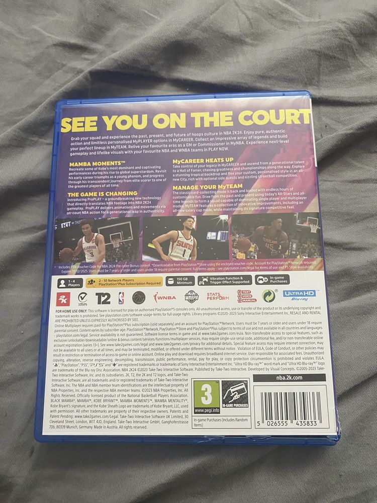 NBA 2k24 за ps 5
