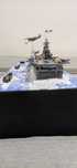 Diorama USS Essex + 2x hodroglisoare + 2x assaltship