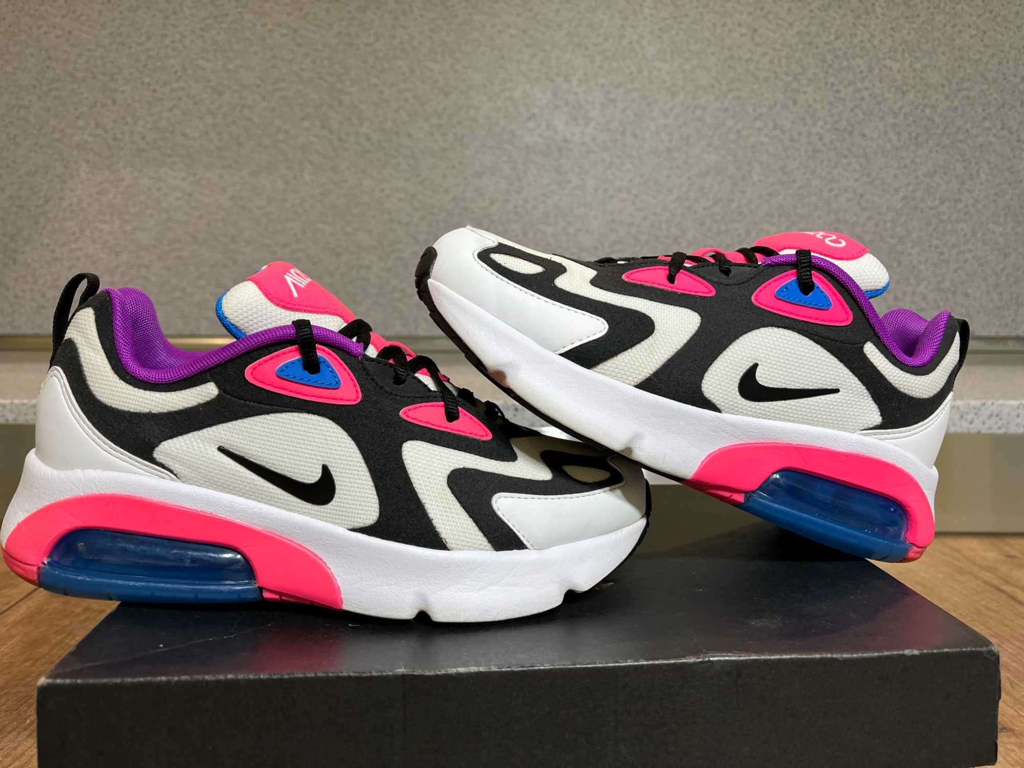 ОРИГИНАЛНИ *** Nike Air Max 200 White Hyper Pink Black