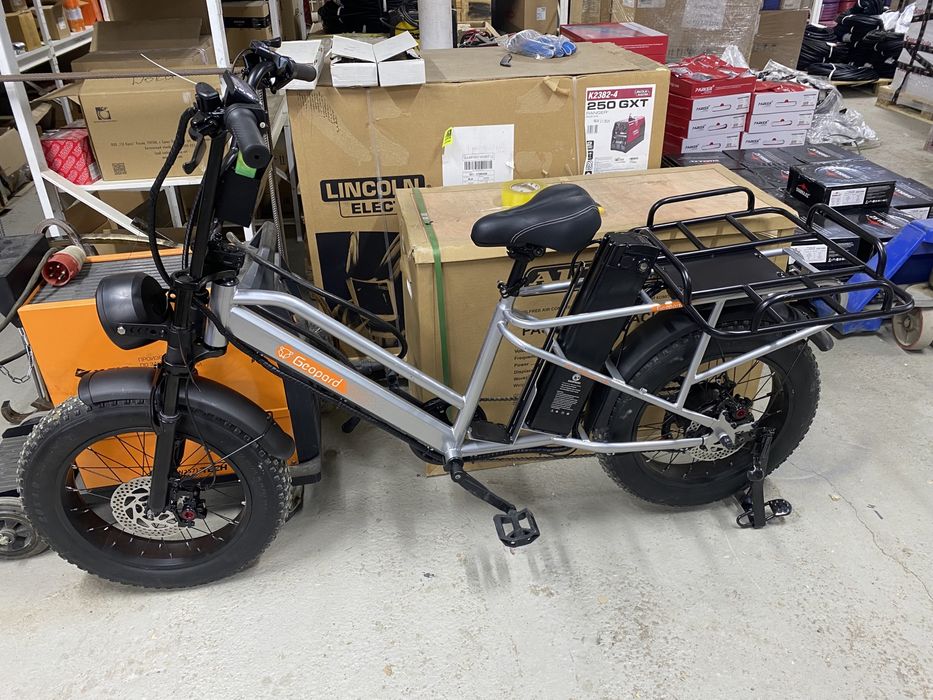 Электровелосипед 2 аккума, велозамок