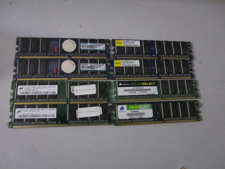 Памет DDR1/400 и DDR2-800 2GB за настолен компютър