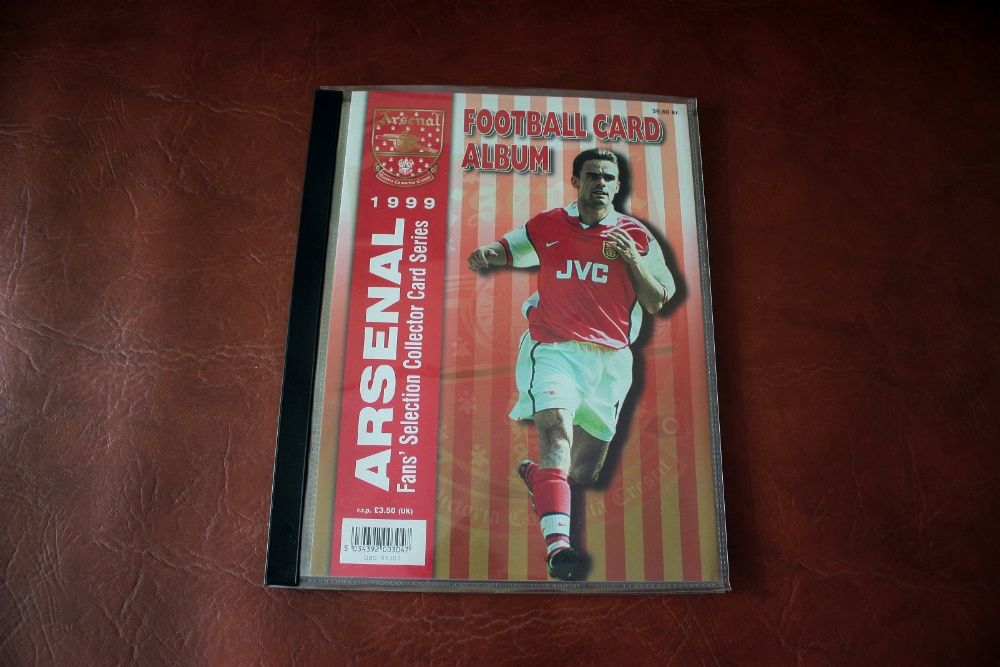 Futera Arsenal 1999 set complet carduri in binder original - nu panini