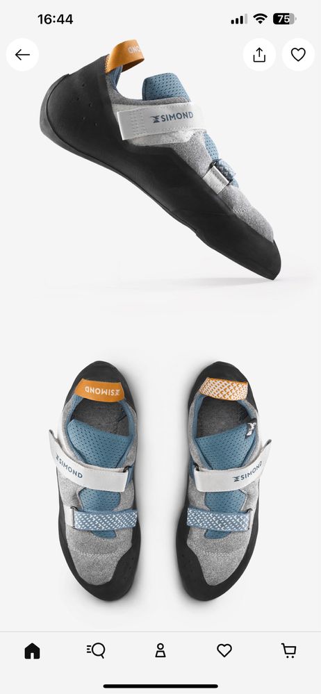 Обувки за катерене еспадрили Simond Klimb V2 44 Vibram