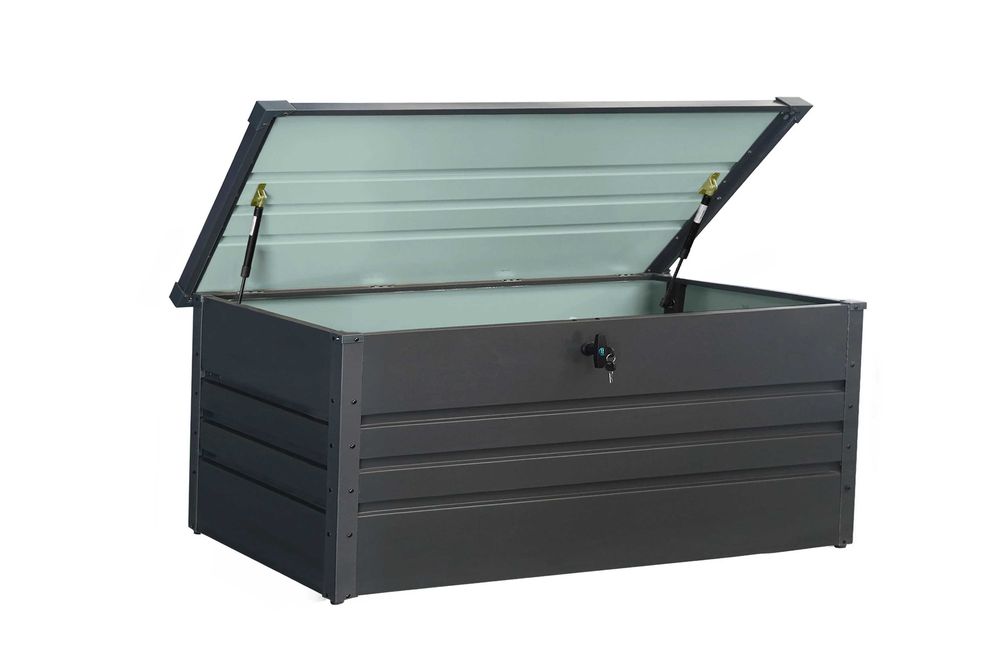 Lada depozitare gradina metalica L 600L - 70 x 165 x 62 cm antracit
