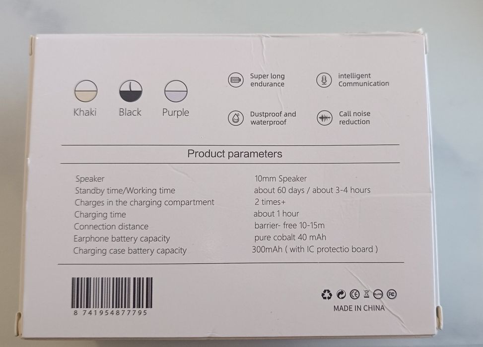 Безжични спортни слушалки Techno 8Q JM13 Черни