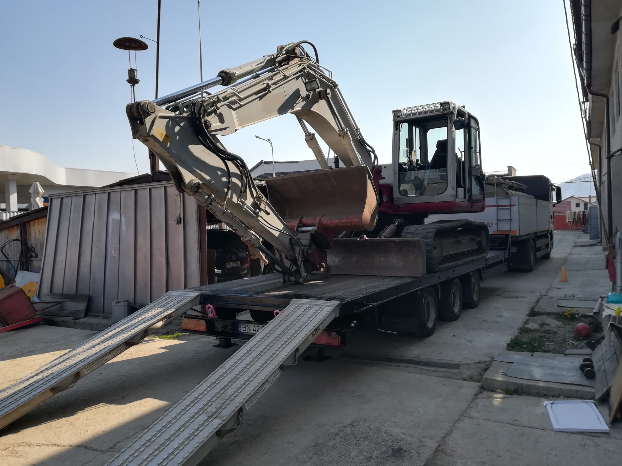 MAN TGX 2008 + trailer SAMRO 24 tone