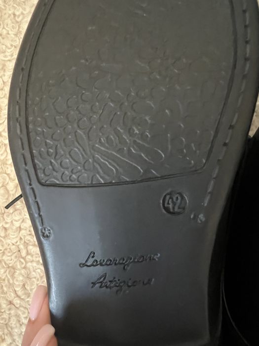 Мъжки обувки от естествена кожа