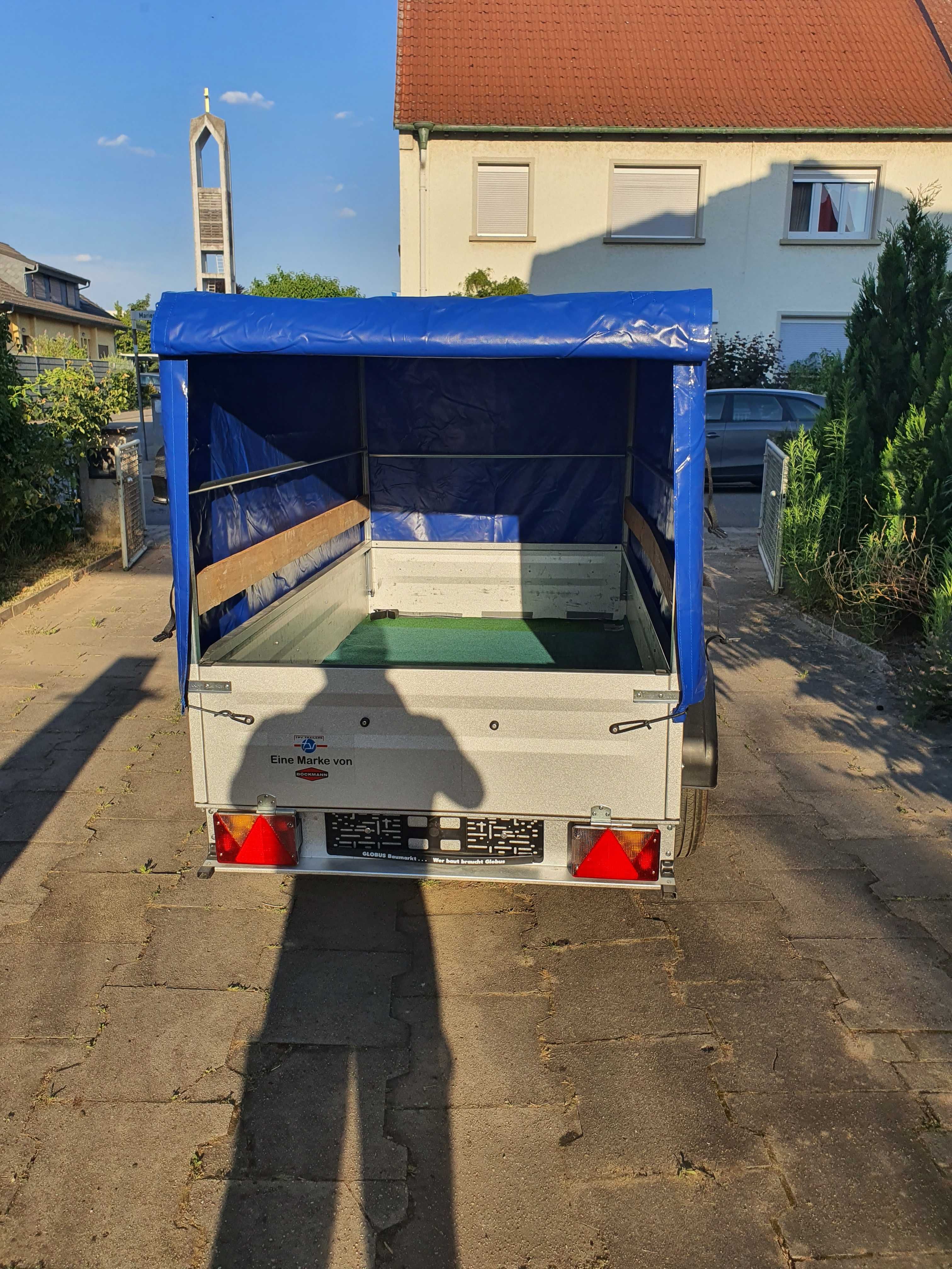 Remorca 750 kg Böckmann Cu Prelata