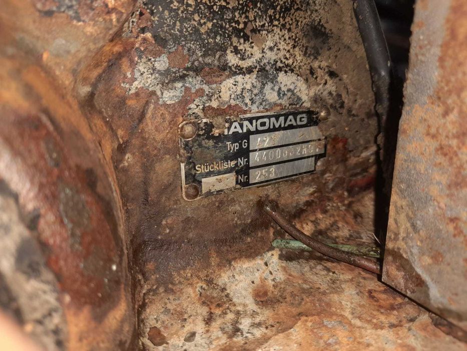 Cutie de viteze Hanomag 423 incarcator frontal Hanomag 50E