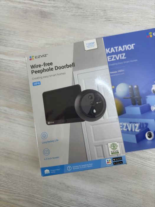Ezviz DP2 glazok / дверной глазок / Домофон / Видеоглазок