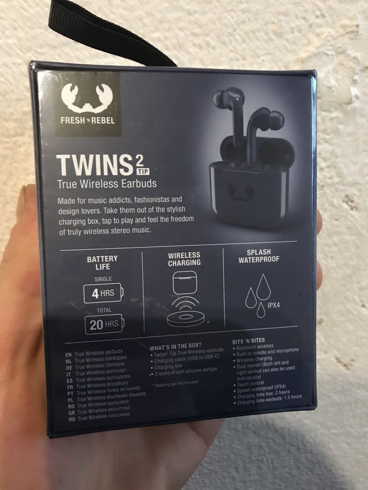 Безжични bluetooth слушалки FRESH REBEL TWİNS 1 and 2