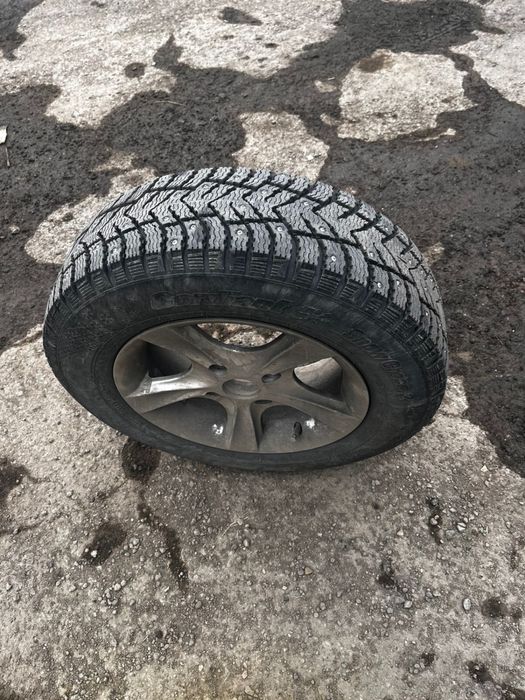 Колеса в сборе на 14, шипы