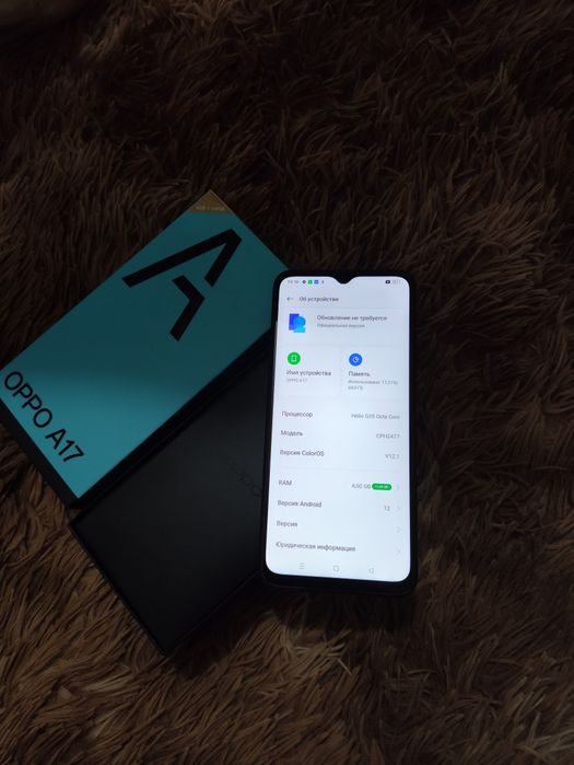 OPPO A17 4/64 в  идеальном состоянии