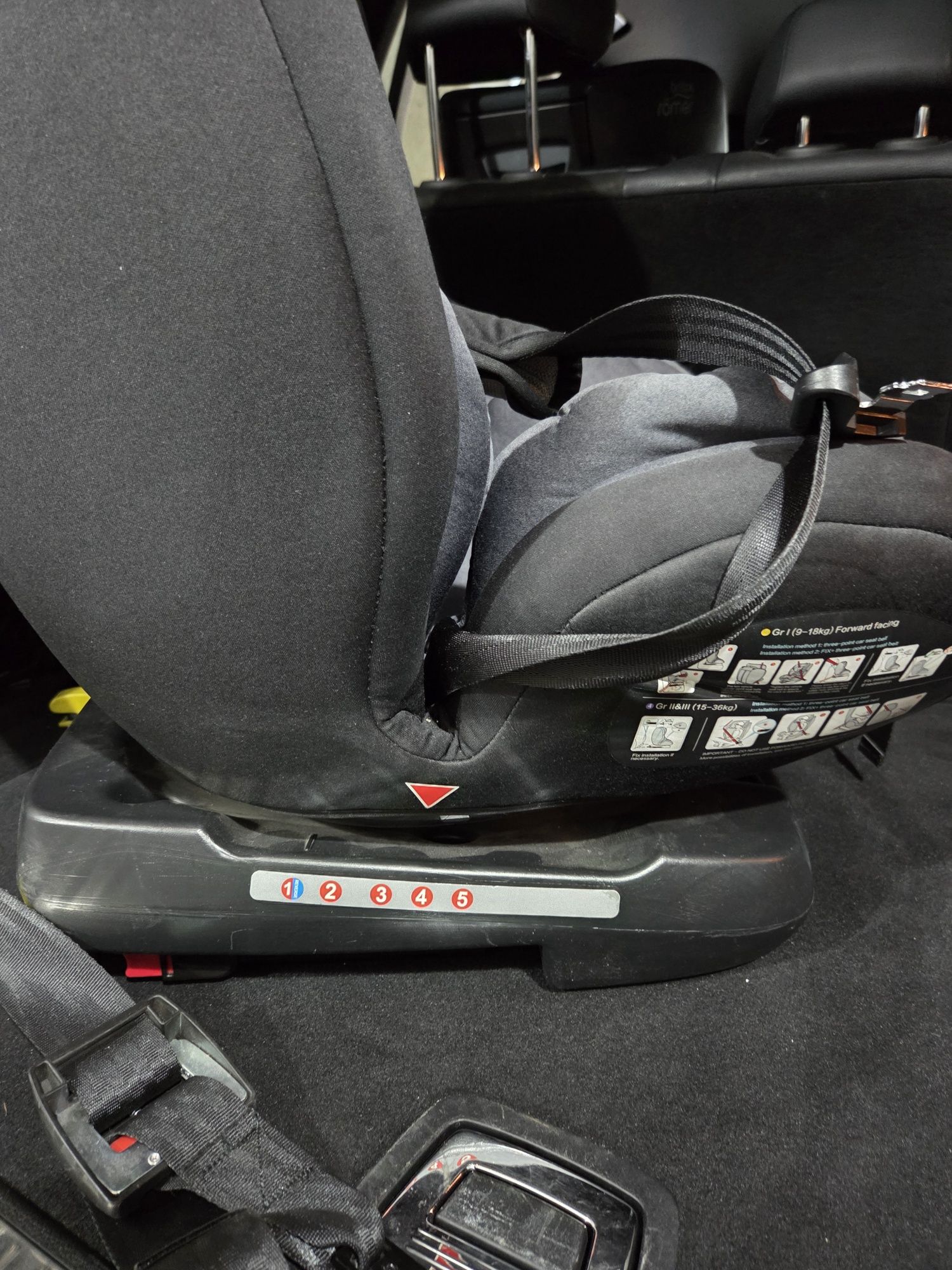 KIKKABOO детско столче за кола с isofix