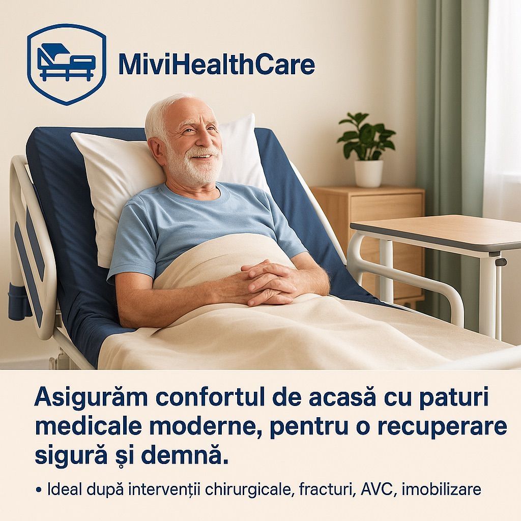 Închiriere pat medical complet electric Mivi HealthCare