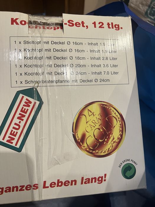 Немски тенджери, нови