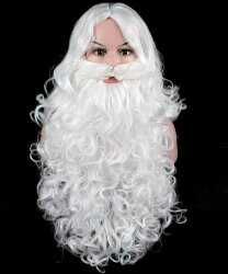 Новогодний образ борода и парик