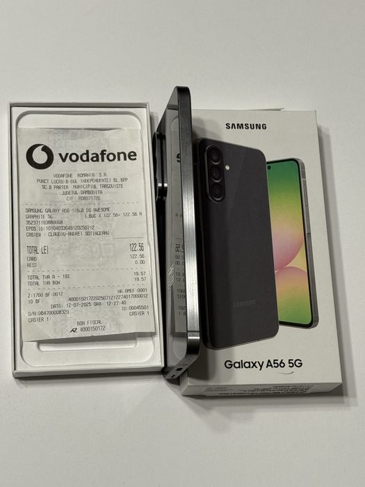 Samsung Galaxy A56 5G -128 Gb  12 cicluri incarcare