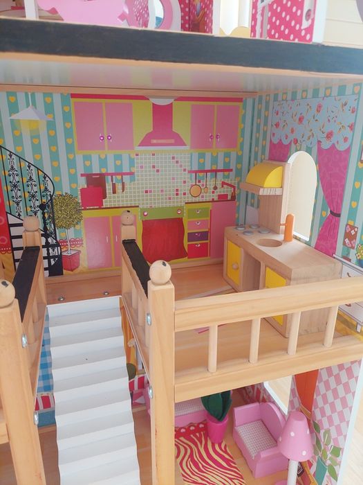 Къща за кукли Ширина/Височина 60/90см