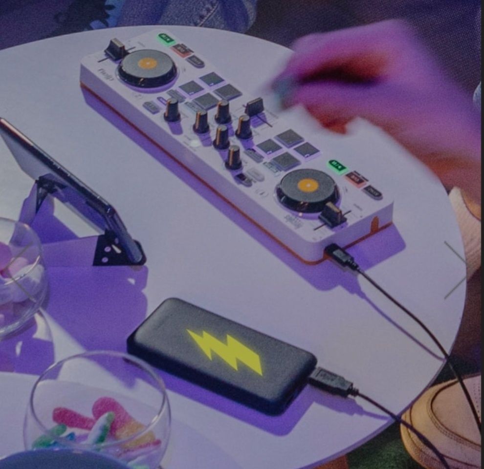 Mini dj hercules consola dj