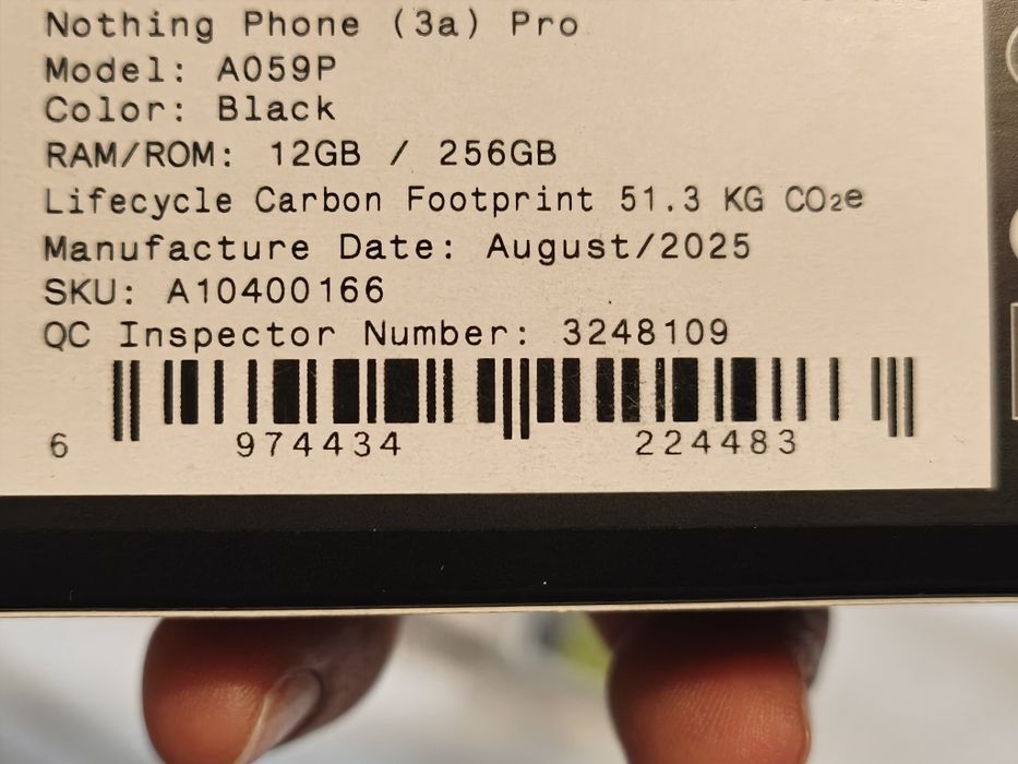Nothing phone 3A pro 12/256 nou nefolosit