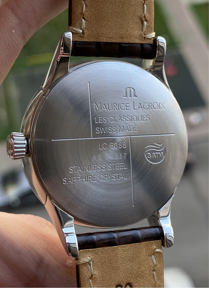 Мужские часы MAURICE LACROIX Les Classiques Grande Date GMT Automatic