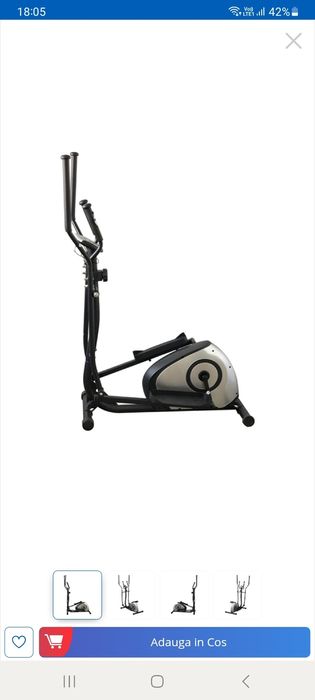 Bicicleta eliptica techfit 320