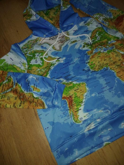 Hanorac model hartă mărimea S