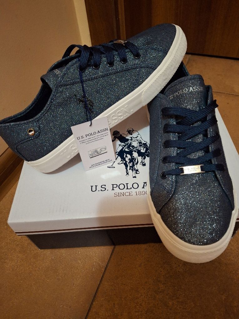 U.S.POLO ASSN -Нови страхотни дамски сникърси (кецове)