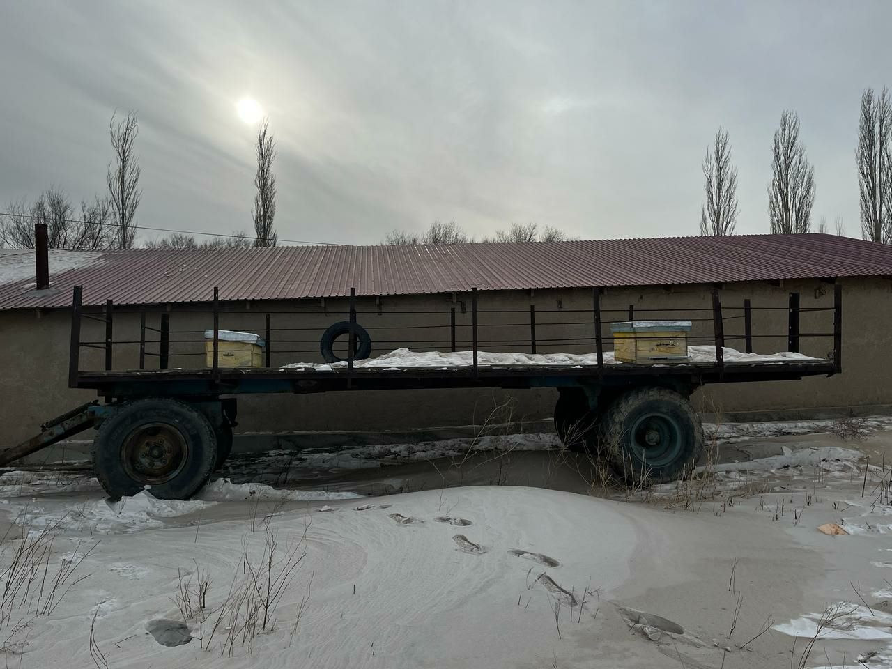 Прицеп для пчёл.