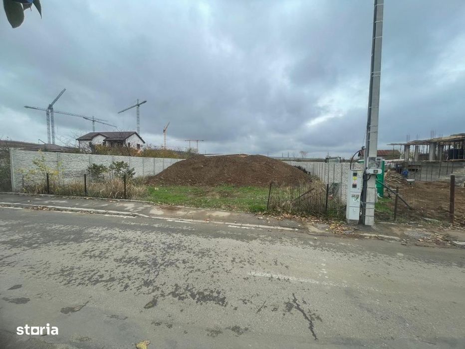 Teren intravilan 365mp, toate utilitatile