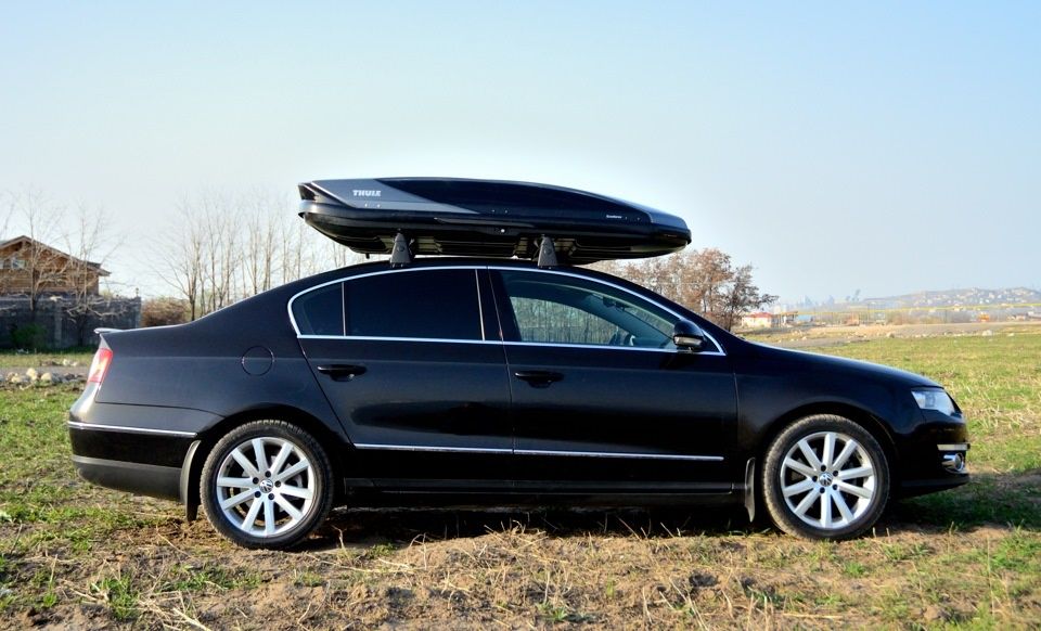 VW Passat B6 B7 Багажник за покрив (напречни греди, релси, рейлинг)