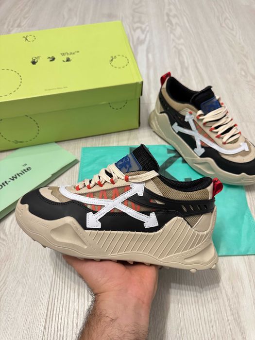 *REDUCERE adidasi OFF white odsy Bej - verificare colet