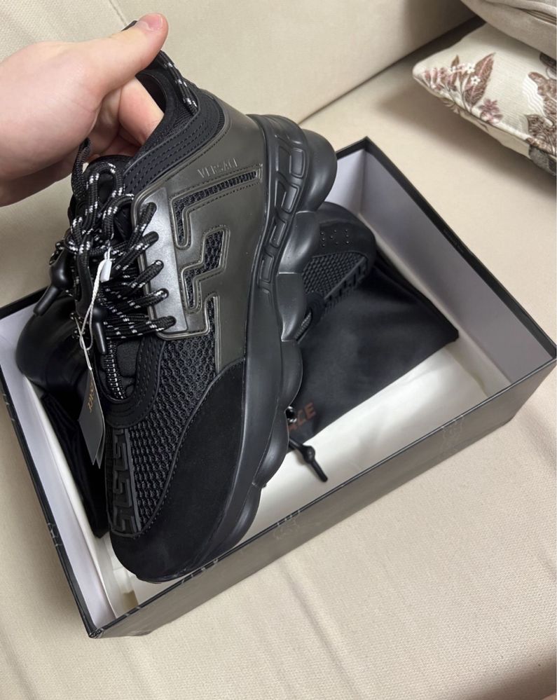 Versace Chain Reaction black 37-45