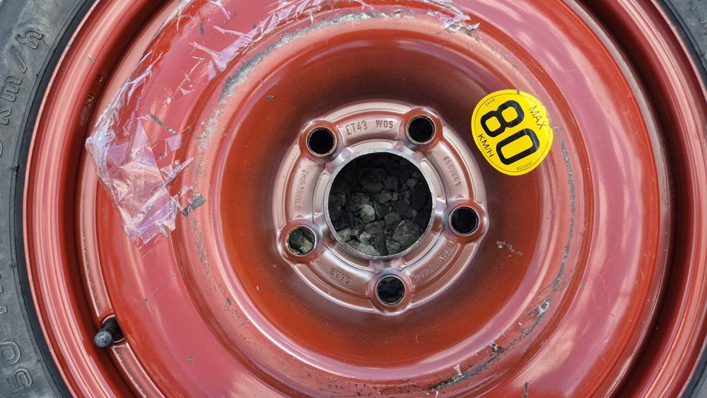 Резервна гума /ПАТЕРИЦА/ Сааб 93  5/110 Saab 93  5x110