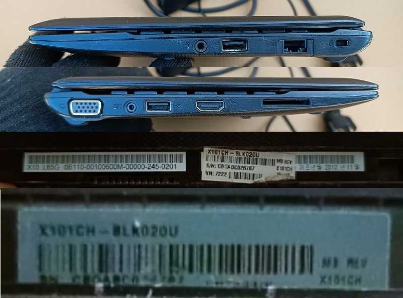 Нетбук (маленький ноутбук) ASUS Eee PC X101CH
