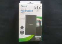 Внешний SSD-накопитель Apacer AS723 512gb Новый
Внешний SSD-накопитель