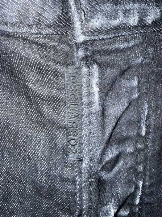 Dsquared2 side-stripe logo skater jeans